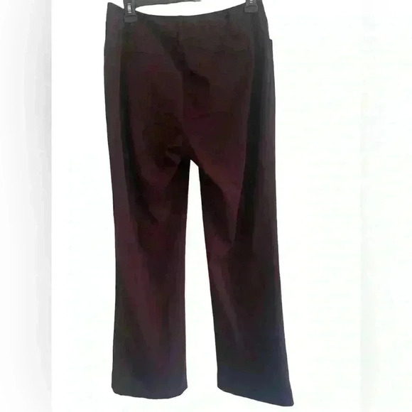 TAHARI Women’s Wine Pants Size 10 - Picture 3 of 11